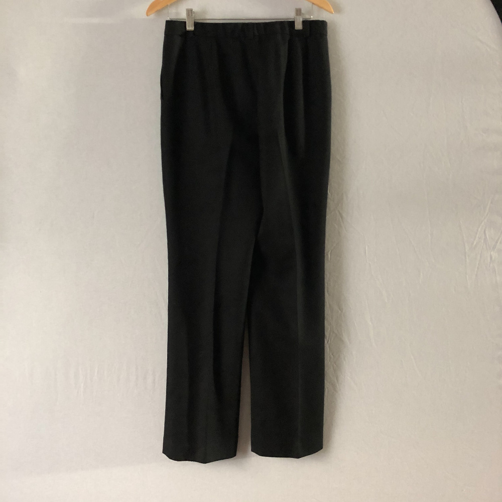 Pendleton Black Worsted Wool Pants Size 6 - image 2